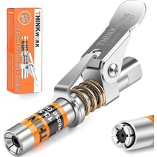 Vera Concept Store 12000PSI Yükseltilmiş Gres Tabancası,gres Tabancası Bağlayıcıları Üzerinde Güçlü Kilit,dayanıklı ve Gres Tabancaları ile Uyumlu 1/8 Npt Gres Tabancası