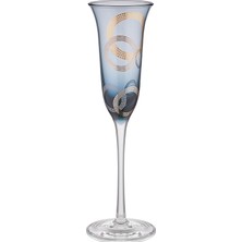 Vera Concept Store Lotus 100 ml 4 Parça Flüt Cam Şampanya Kadehi 9-01020076