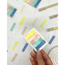 Vera Concept Store Morandi 5 Renkli Index Sticker/indeks/post-It/sticky Note/yapışkanlı Noti