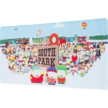 Vera Concept Store Southpark Oyun Fare Altlığı Xxl Taraftar Ürünü Oyun Fare Altlığı Xxl Kaymaz ve Su Geçirmez Fare Altlığı Büyük - Mouse Pad Xxl Oyun Masası Sümeni Pc Ak