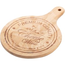 Vera Concept Store Bambu Kesim Tahtası Peynir Sunum, Servis Tabak 30CM BMB32