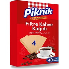 Vera Concept Store Kahve Filtre Kağidi 40'li No:4