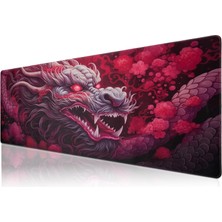 Vera Concept Store Klasse Pro - 10 Farklı Model Dikişli Kenar 90X40 cm Oyuncu Gaming Mouse Pad (Fury Longhua, 90X40 Cm)