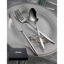 Vera Concept Store Yıldız Elegant 24 Parça Çatal Bıçak Kaşık Takımı