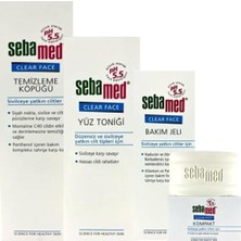 Vera Concept Store Clear Face Yüz Temizleyici Köpük 150 ml + Bakım Jeli 50 ml + Tonik 150 ml + Sabun 100 gr