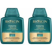 Vera Concept Store Keratin & Argan Onarıcı Şampuan 300 ml - Yıpranmış ve Hasar Görmüş Saçlar 2li Paket