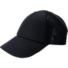 Vera Concept Store Darbe Emici Şapka Baret Kep Fileli - Siyah