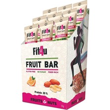 Vera Concept Store FIT4U Kolajen Protein Bar – Yüksek Protein (%20), Glutensiz, Ilave Şekersiz, Lif Kaynağı Sağlıklı Atıştırmalık – Meyveli ve Kuruyemişli Enerji Barı (3