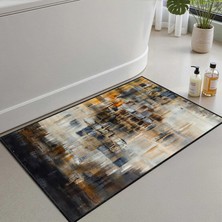 Vera Concept Store 2'li Set Banyo Paspası, Yumuşak Banyo Halısı, Kaymaz Dot Tabanlı, Su Emici, Makinede Yıkanabilir - 50X60-60X100 cm