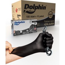 Vera Concept Store Dolphin Nitril Eldiven Pudrasız Siyah (Xl) Koli