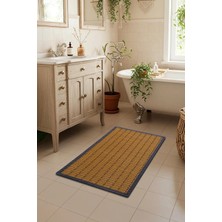 Vera Concept Store Rattan Kaymaz Banyo Paspası- Su Geçirmez- Çok Amaçlı Mat 50X80 cm