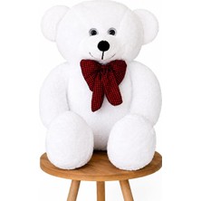 Vera Concept Store Beyaz Papyonlu Dev Pelüş Ayıcık,yumuşak ve Sevimli Büyük Boy Oyuncak Ayı,sarılmalık Sevgiliye Hediye Ayıcık,dev Ayı,büyük Boy Ayı (80CMBEYAZ)
