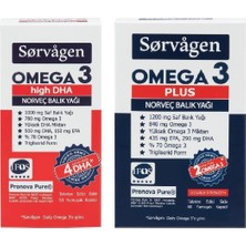 Vera Concept Store Omega 3 Epa Plus 1200 Mg + Sorvagen Omega3 High Dha Norveç Balık Yağı