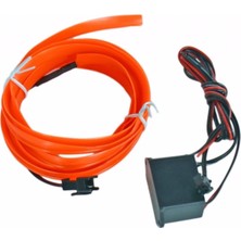 Vera Concept Store 12V Ip Neon Araç Içi Torpido Ledi Turuncu 2 Metre