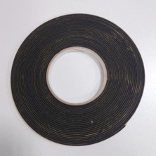 Vera Concept Store Kapı Pencere Izolasyon Bandı Yapışkan Sünger 2 mm Kalınlık 10 mm Genişlik 10 Metre Uzunluk/epdm-2 * 10