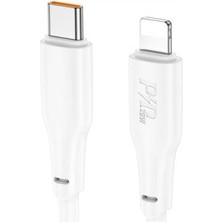 Vera Concept Store Hc Seri 1mt 20W Type-C To Lightning Şarj Kablosu Veri Kablosu Hızlı Şarj ve Data Kablosu Kopmaz