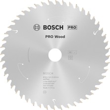 Vera Concept Store Professional Accessories 1 x Daire Testere Bıçağı Standard For Wood (Ahşap, Testere Bıçağı 165 x 20 x 1,5 Mm, 48 Diş, Aksesuarlar Akülü Daire Testere)
