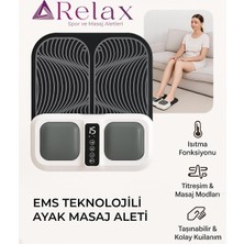 Vera Concept Store Ems Teknolojili Isıtmalı Ayak Masaj Aleti – Çok Fonksiyonlu, Dijital Ekranlı
