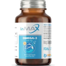 Vera Concept Store Inmax Omega-3 Balık Yağı 30 Softjel Kapsül