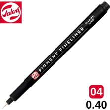 Vera Concept Store Pigment Fineliner Teknik Çizim Kalemi, Siyah, 0.40MM