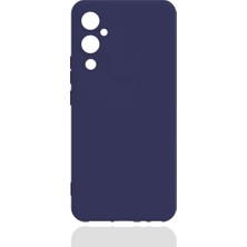 Vera Concept Store Tecno Pova Neo 2 ile Uyumlu Silikon Kılıf Mat Pastel Renkli Parmak Izi Bırakmayan Yumuşak Kapak Biy Lacivert