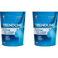 Vera Concept Store Kristal Silika Kedi Kumu, 3.6 Lt x 2 Adet