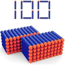 Vera Concept Store Yedek Nerf Mermi 100 Adet Tüm Nerflerle Uyumlu Yedek Sünger Mermi
