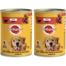 Vera Concept Store Köpekler Için Biftekli Konserve Yaş Mama 400 G 2li Paket