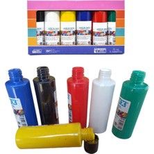 Vera Concept Store 60ML Akrilik Boya, 6 Renk Tuval Boyası, Resim Akilik Boya Karışık