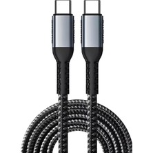 Vera Concept Store Hydra Serisi Type-C To Type-C 3A Pd Hızlı Şarj ve Data Kablosu Örgülü 2 Metre - FC319