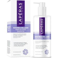 Vera Concept Store Keratin & Collagen Hair Defense Shampoo, Besleyici Onarıcı Saç Dökülmesi Karşıtı Pro Vitamin B5 Içeren Saç Bakım Şampuanı, 400 ml