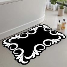 Vera Concept Store 2'li Set Banyo Paspası, Yumuşak Banyo Halısı, Kaymaz Dot Tabanlı, Su Emici, Makinede Yıkanabilir - 50X60-60X100 cm