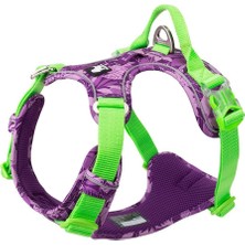 Vera Concept Store Köpek Koşum Takımı No Pull Ayarlanabilir Reflektörlü Emniyet Yeleği, Saplı, Küçük, Orta Boy Köpekler Için, TLH5653 (M, Kamuflaj Mavisi)