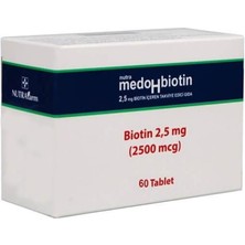 Vera Concept Store Medohbiotin Biotin 2.5 Mg 60 Tablet