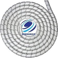 Vera Concept Store 4mm Kablo Toplayıcı Spiral Gri 100 Metre
