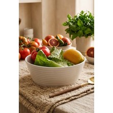 Vera Concept Store Lüks Porselen Kase 23CM, Salata Kasesi, Sunum Kasesi 23CM 2,7litre