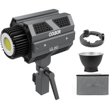 Vera Concept Store Colbor CL60 Kompakt Stüdyo LED Video Işığı 65W Fotoğraf Dolgu Işığı 2700K-6500K Kısılabilir CRI97+ 10 Aydınlatma Efekti Modları App Uzaktan Kumanda Bo