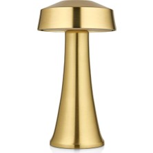 Vera Concept Store Şarjlı Dekoratif Ambiyans Masa Lambası – Talya Light Old Gold Kaplama