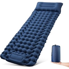 Vera Concept Store Su Geçirmez Pompasız Ayakla Şişen Tek Kişilik Katlanabilir Şişme Outdoor Kamp Yatağı AL4525