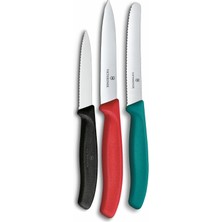 Vera Concept Store 6.7116.34C1 Swiss Classic 3lü Bıçak Set, Renkli