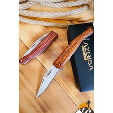 Vera Concept Store Ceviz Sap Çakı Kamp Çakısı Outdoor Piknik Çakısı Bahçe Çakısı Mutfak Bıçak Bıçağı (YN850)