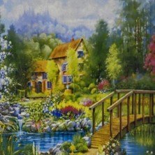 Vera Concept Store 5d Yapışan Boncuk Mozaik Tablo 40 * 50 cm S6