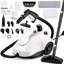 Vera Concept Store Buharlı Temizlik Makinesi, 2000W Güçlü Buhar ve 23 Farklı Aparat ile Etkili Temizlik, 5 Bar Yüksek Basınçlı, 160 Derece Sıcak Buhar, 2 Litre Geniş Su