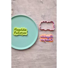 Vera Concept Store 2'li Hoşgeldin Ramazan Hamur Şekillendirici, Kurabiye Kesici, Seramik, Polimer, Şeker Hamuru, Karışık Renk
