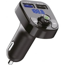 Vera Concept Store X8 20W Hızlı Şarj Bluetooth Fm Transmitter Çakmaklık Girişli