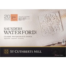 Vera Concept Store St Cuthberts Mill Waterford Hp Blocks White Sulu Boya Kağıdı, 300 Gr, 360X260MM, 20 Sayfa