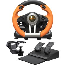 Vera Concept Store Oyun Yarış Direksiyon Pxn V3 Pro 180° Yarış Direksiyonu, Evrensel USB Bağlantı Noktası ve Pedallı, Pc, Ps3, Ps4, Xbox One, Xbox Serisi S&x, Nintendo S