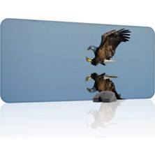 Vera Concept Store Kartal Oyuncu Gaming Mouse Pad Kauçuk Kaymaz Taban Mousepad (V4, 90X40 Xxl)