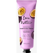 Vera Concept Store Love Nature Organik Çarkıfelek Meyveli Koruyucu El ve Tırnak Kremi, 75 ml