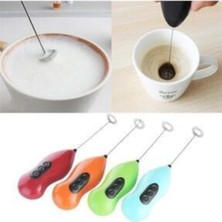 Vera Concept Store Pilli Metal Çırpıcı Mini Mixer Kahve Süt Köpürtücü